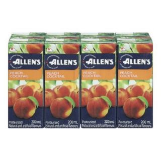 ALLENS TETRA PEACH COCKTAIL - 200 ML X 8 cans