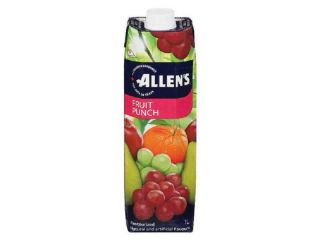 ALLENS TETRA FRUIT PUNCH - 12 x 1 LT.