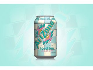 ARIZONA LEMON ICED TEA CANS - 680 ML X 24 bottles