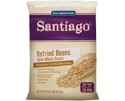 BAF SANTIAGO REFRIED BEANS