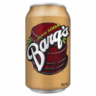 BARQS CREAM SODA CANS  - 355 ML X 12 cans