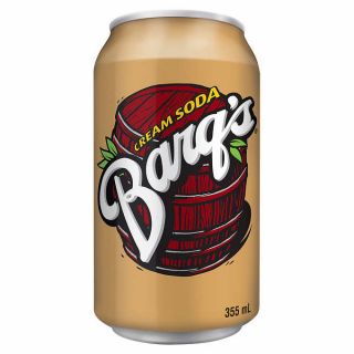 BARQS CREAM SODA  GB - 355 ML X 24 