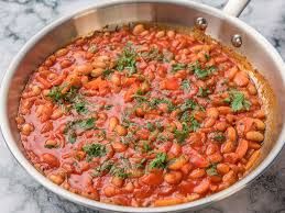 BEANS WITH TOMATO SAUCE