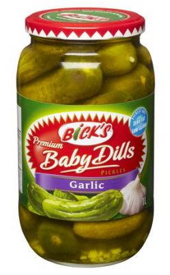BABY DILL PICKLE WITH GARLIC