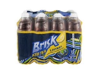 BRISK LEMON ICE TEA -  473 ML X 12 bottles