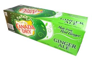 CANADA DRY GINGERALE - 355 ML X 12 cans