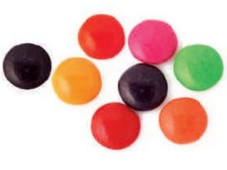 CANDY COATED PURE CHOCOLATE BUTTONS