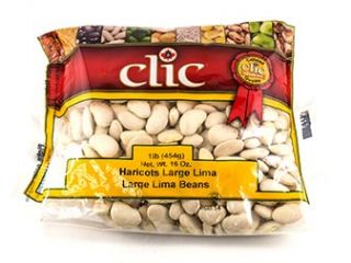 Large Lima Beans Canned - 6x100 oz