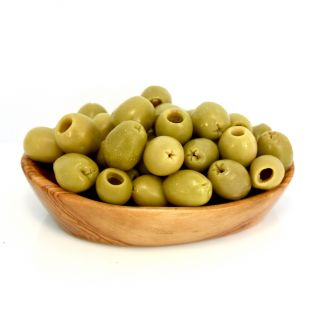 PITTED GREEN OLIVES