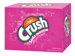 CRUSH  - CREAM SODA - 355 ML X 12 cans