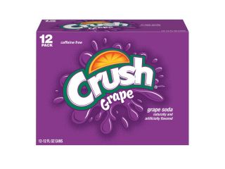 CRUSH  - GRAPE - 355 ML X 12 cans