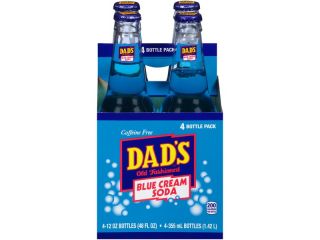 DADS BLUE CREAM SODA - 355 ML X 4 cans