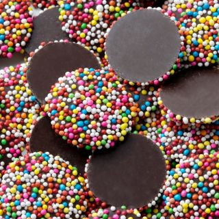 CHOCOLATE FOLEY'S RAINBOW NONPAREILS