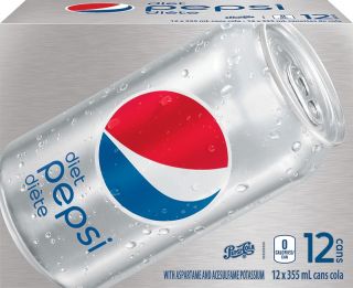 DIET PEPSI - 355 ML X 12 cans