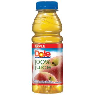 DOLE APPLE JUICE PLASTIC - 12X450ML