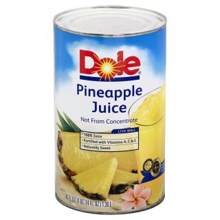 DOLE CAN PINEAPPLE JUICE -  250 ML X 24 cans