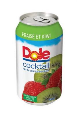 DOLE STRAWBERRY KIWI - 340 ML X 12 cans