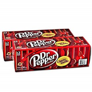 DR PEPPER US CHERRY VANILLA - 355 ML X 24 cans