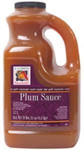 ED SMITH PLUM SAUCE - (3.7 Liter)