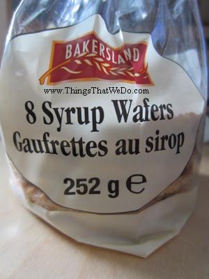 BAKERSLAND SYRUPWAFERS