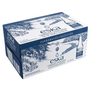 ESKA SPRING WATER CARBONATED  - 500 ML X 12 bottles