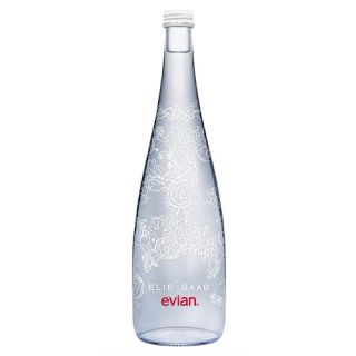 EVIAN WATER GLASS BOTTLE -750 ML X 12 BOTTLE