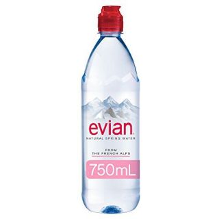 EVIAN SPORTCAP-750 ML X 12 bottles