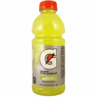 GATORADE LEMON LIME ZERO SUGAR - 591 ML X 12 bottles