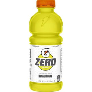 GATORADE LEMON LIME G ZERO SUGAR - 591 ML X 12 bottles