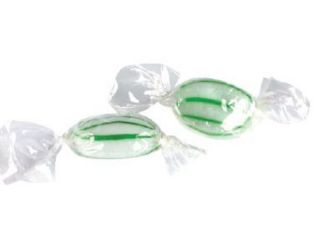 WRAPPED GREEN SATIN MINTS