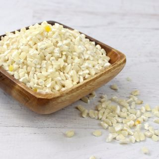 HOMINY CORN GRITS - WHITE 