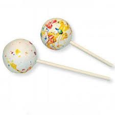  2 1/4" Jawbreaker - Candy Center - on a stick 
