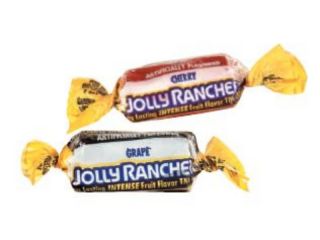 WRAPPED ASSORTED RANCHER JOLLY