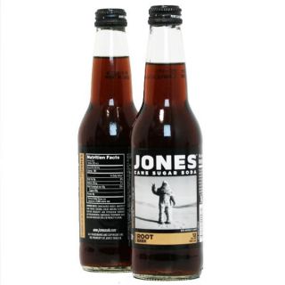 JONES SODA - ROOT BEER - 12x355ML GLASS BOTTLES