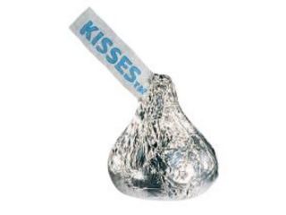 HERSHEY KISSES (SILVER)