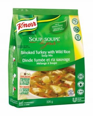 KNORR - SDJ TURKEY WILD RICE SOUP - 4x326GR