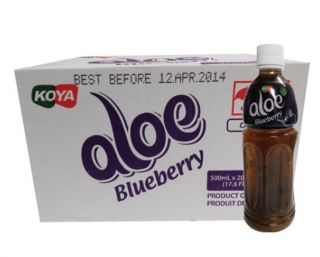 KOYA ALOE BLUEBERRY-500 ML X 20 bottles