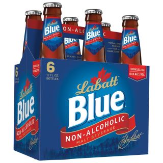 LABATT BLUE NON ALCOHOL BEER BTLS