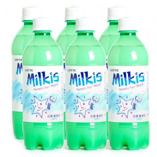 LOTTE MILKIS CARBONATED MILK DRINK - 20x500 ML