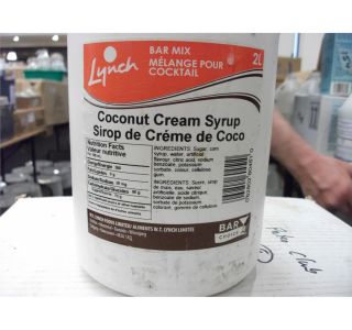 LYNCH BC COCONUT CREAM SYRUP (2 Liter)