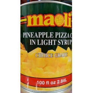 PINEAPPLE PIZZA CUT 100OZ