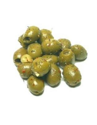 COCKTAIL PITTED SPICED OLIVES