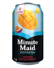 MINUTE MAID REFRESH MANGO PASSION FRUIT CAN  