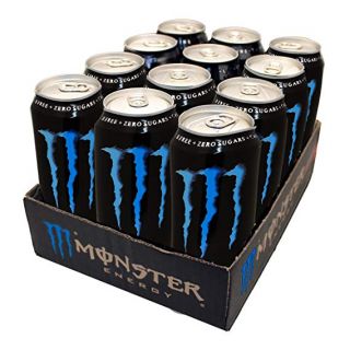 MONSTER ABSOLUTELY ZERO-473 ML X 12 cans