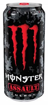 MONSTER ASSAULT-473 ML X 12 cans