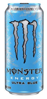 MONSTER ENERGY ULTRA BLUE-473 ML X 12 cans
