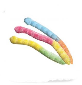  NEON SOUR WORMS - LARGE 4