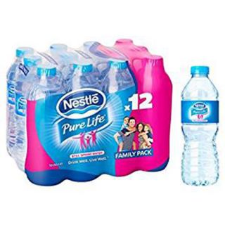 NESTLE PURELIFE SPRING WATER -  500 ML X 12 bottles