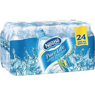 NESTLE PURELIFE SPRING WATER -  500 ML X 24 bottles