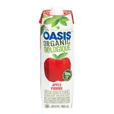 OASIS ORGANIC APPLE   